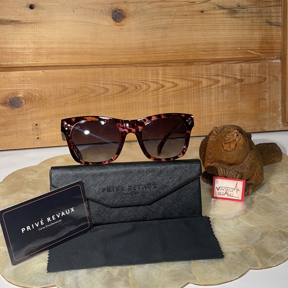 Prive Revaux Polarized Sunglasses Majestic Tort/Grey Like New Worn a few Times!
